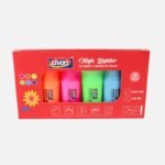 Civors 710 6 Color Mini Chisel Highlighter - Image 3