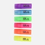 Civors 710 6 Color Mini Chisel Highlighter - Image 6